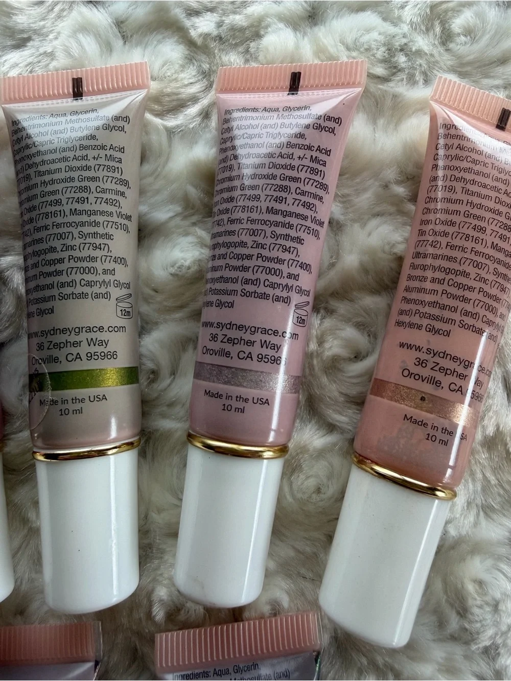 Set of 7 Sydney Grace Cream Eyeshadows